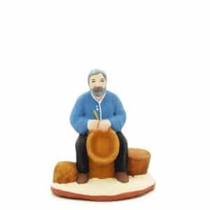 vannier santon de provence peint à la main