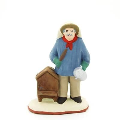 santon de provence Apiculteur peint main