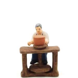 potier santon de provence peint à la main