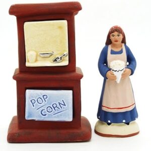 santon de provence marchande de pop corn