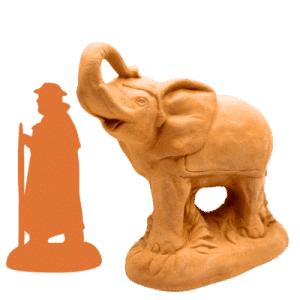 Eléphant 2 à peindre