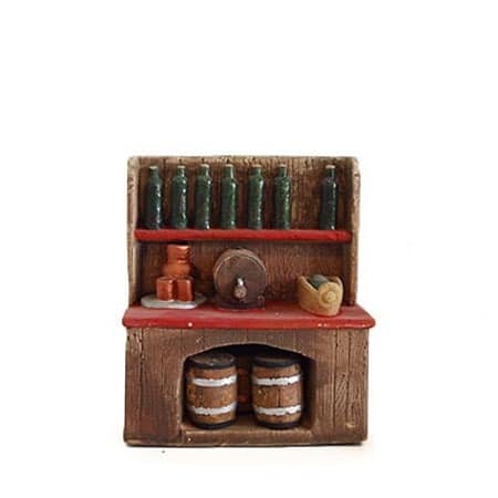 Décors de crèche l'étal du caviste