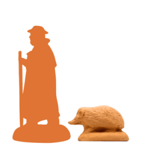 Le hérisson à peindre