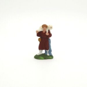 Mini santon de Provence berger mouton épaule