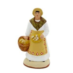 Santon femme fougasse