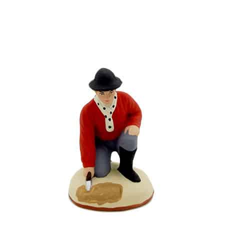 Santon homme archeologue