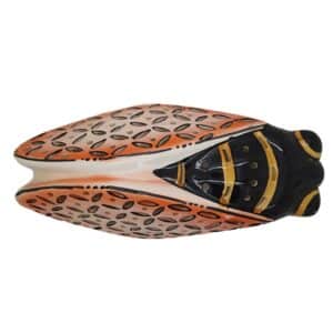 Applique cigale rose