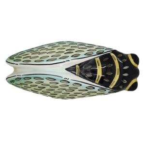 Applique cigale verte