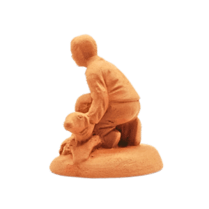 Tondeur à genoux à peindre – Image 3