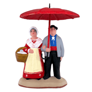Couple parapluie
