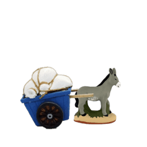 Charrette de sacs de farine