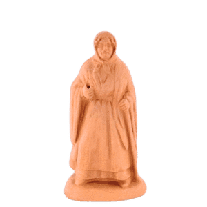 Femme au foin à peindre