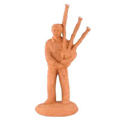 Joueur biniou à peindre