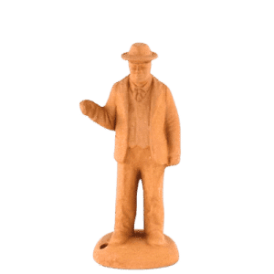 Porte bannière Sainte Anne d'Auray à peindre