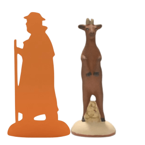 Chèvre sur ses 2 pattes