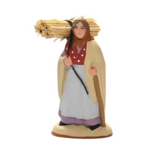 Femme au foin