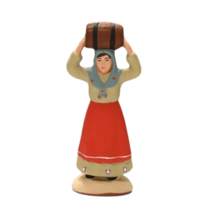 Femme au tonneau