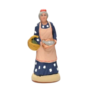 Femme aux poissons