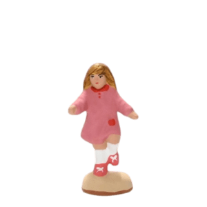 Fille à la marelle