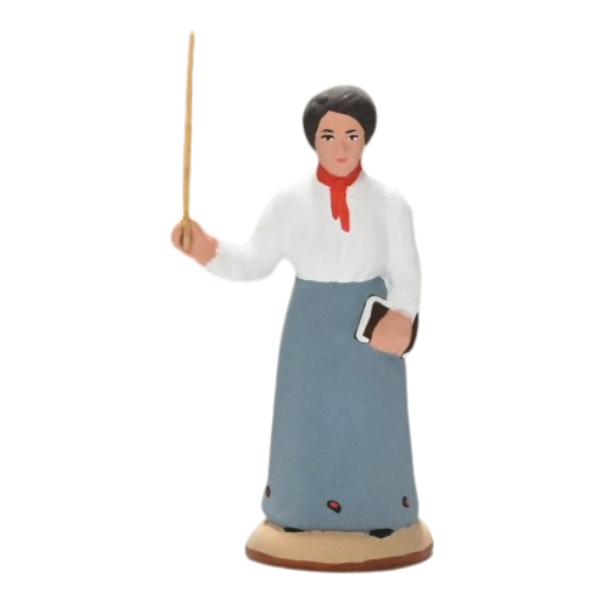 institutrice à la baguette