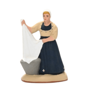 La lavandière debout