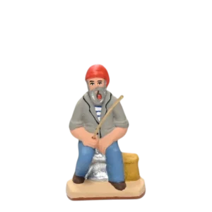 Pêcheur en mer
