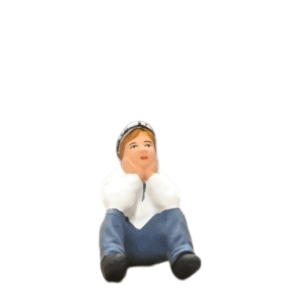 Petit garçon assis