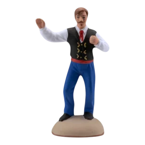 Cordelles homme bleu