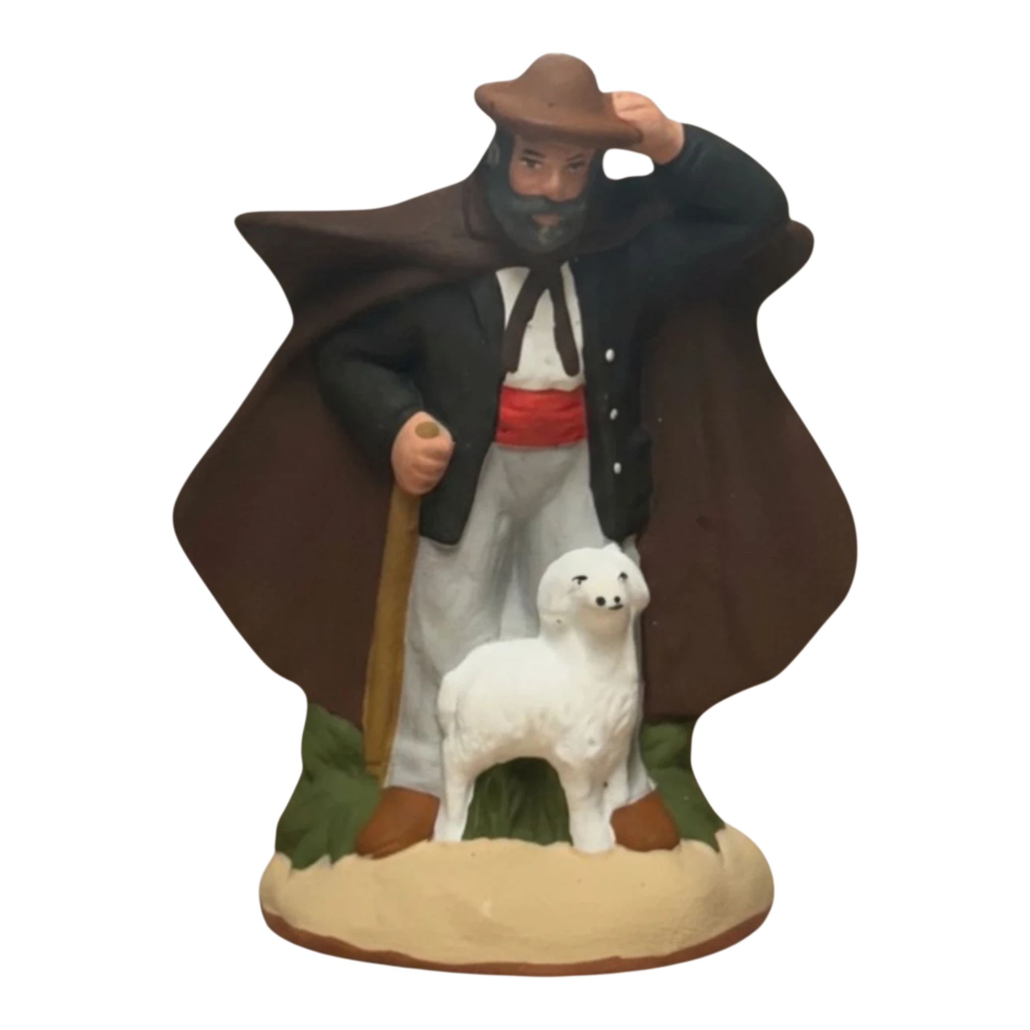 Le berger agneau aux pieds