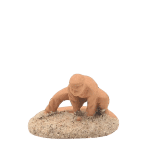 Enfant bille tireur à peindre