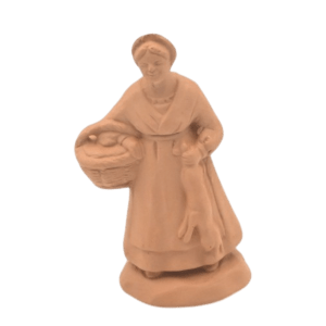 Femme au lapin à peindre