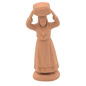 Femme au tonneau à peindre