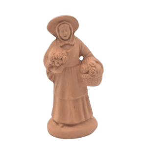 Femme fleuriste à peindre