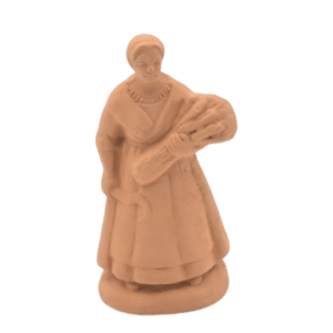 Femme serpe lavande à peindre