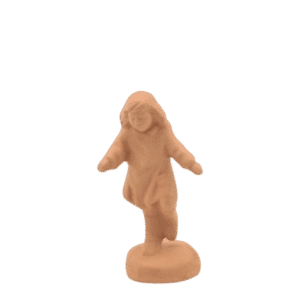 Fille à la marelle à peindre