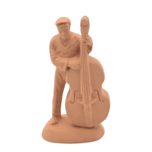 Homme à la basse à peindre