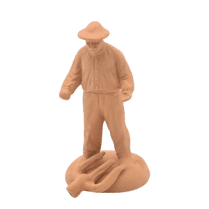 Homme à la fourche
