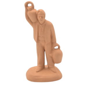 Homme aux cruches à peindre