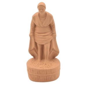 La fouleuse de raisins à peindre