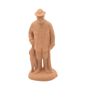 Le chasseur au lapin à peindre