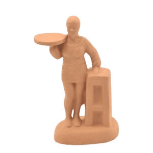 Serveuse à peindre